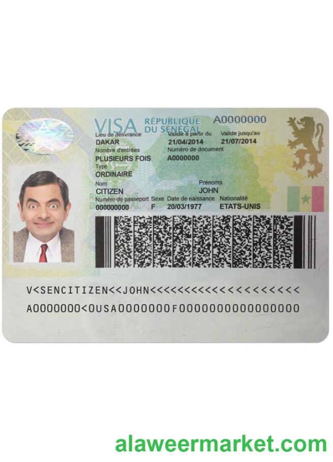 SENEGAL visa